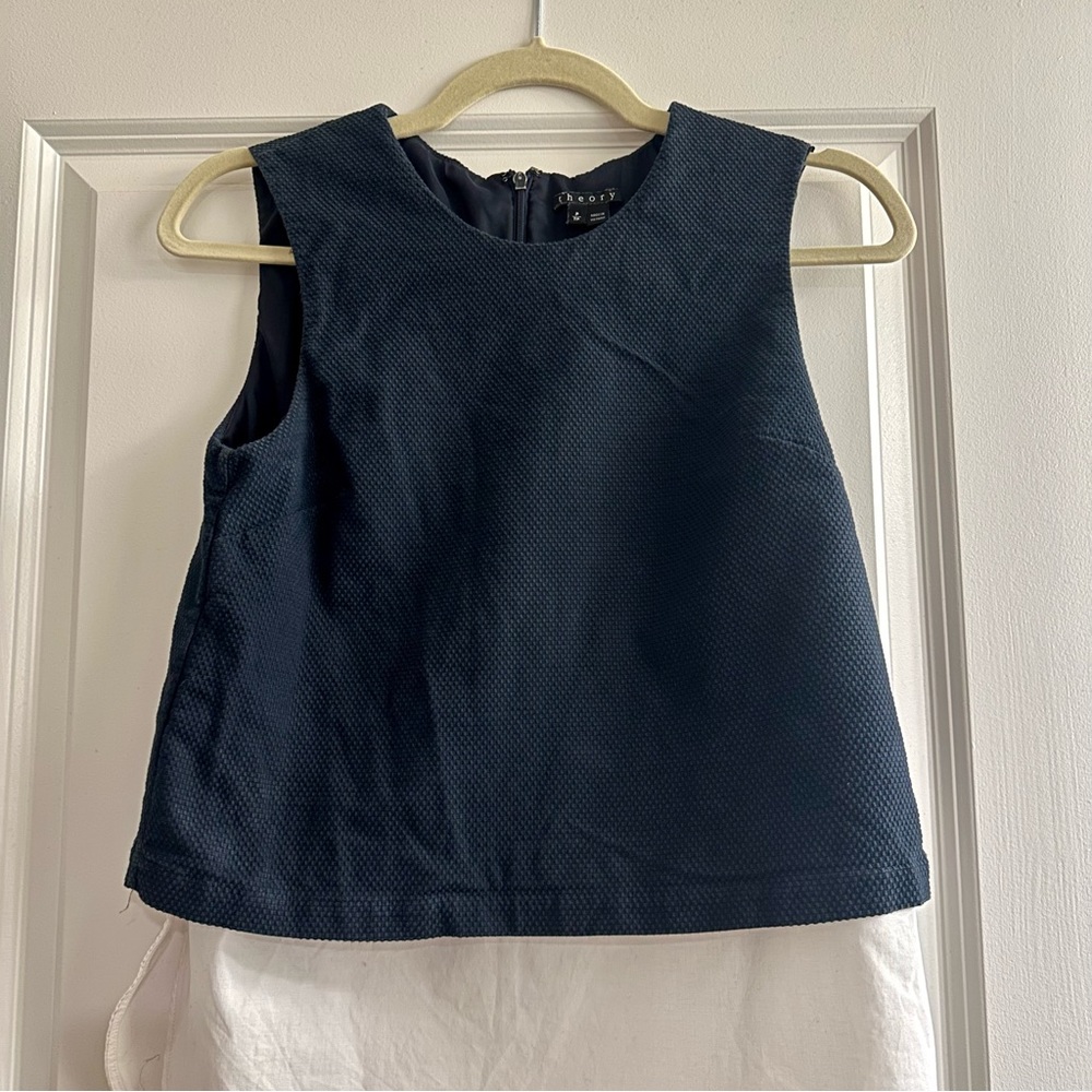 Theory Two In One Blouse - Picture 4 of 12